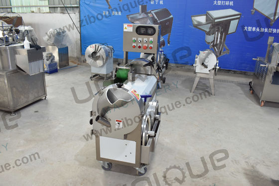 Máquina de cortar frutas y hortalizas de hoja muy versátil con 220v / voltaje personalizado