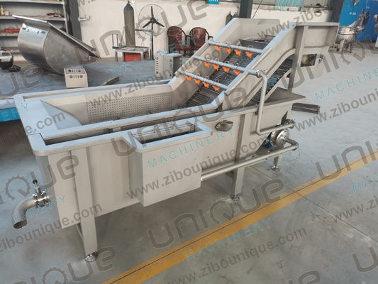 RQF Línea de producción de alimentos congelados Lavado Esterilización y congelación en una sola solución