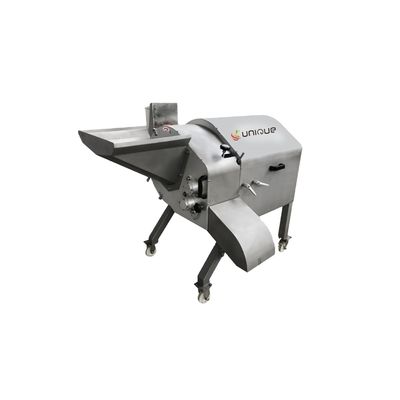 Máquina de corte de cebolla industrial con eficiencia de corte de cubo de verduras eléctrico de 1.5kw