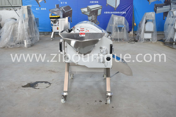 Máquina de corte de cebolla industrial con eficiencia de corte de cubo de verduras eléctrico de 1.5kw