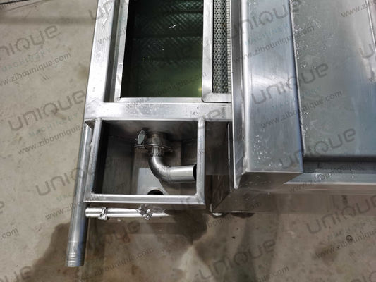 Máquina de lavar verduras de tres depósitos de múltiples funciones para cocinas ocupadas