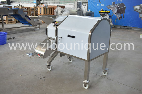 Máquina de corte de cubos industriales para unidades de procesamiento de vegetales de acero inoxidable 304